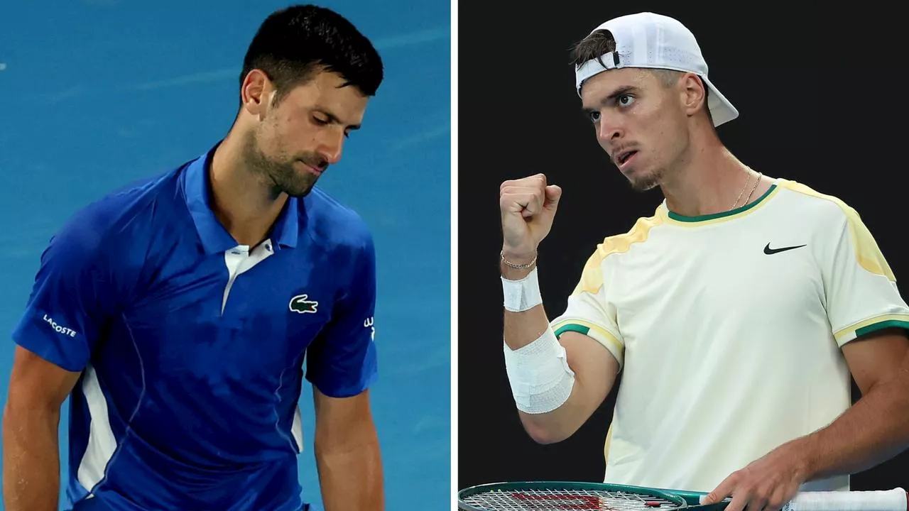 Novak Djokovic survives scare from 18-year-old Croatian in Australian Open