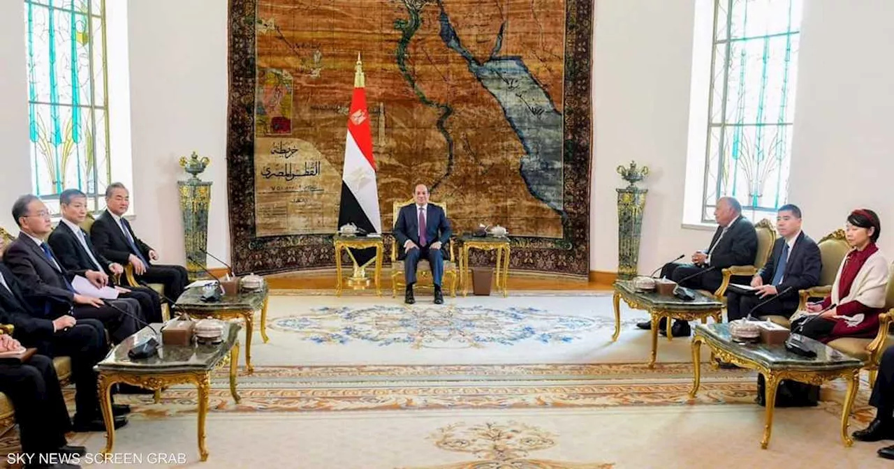 مصر والصين تعربان عن قلقهما الشديد إزاء الوضع الإنساني بغزة