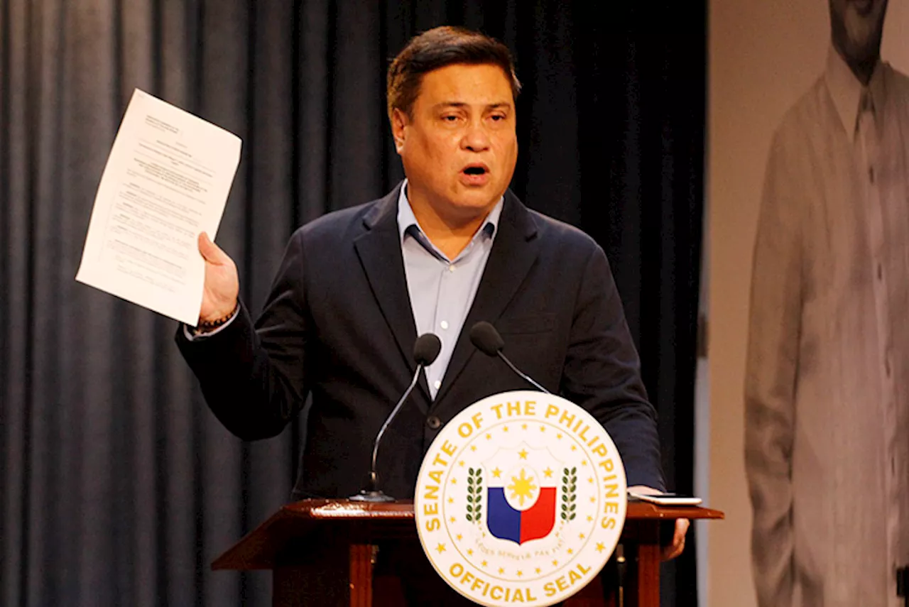 Senate President Zubiri files resolution to amend economic provisions of 1987 Constitution