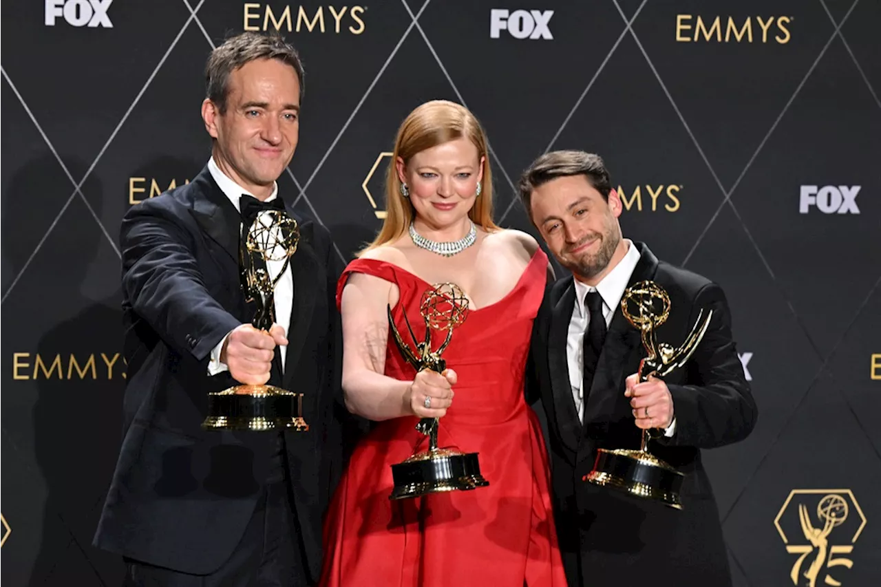 Succession Wins Big at Emmy Awards