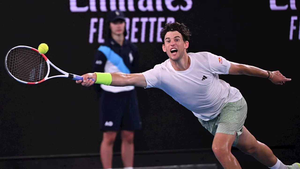 Melbourne: Thiem fliegt nach Fünf-Satz-Krimi raus