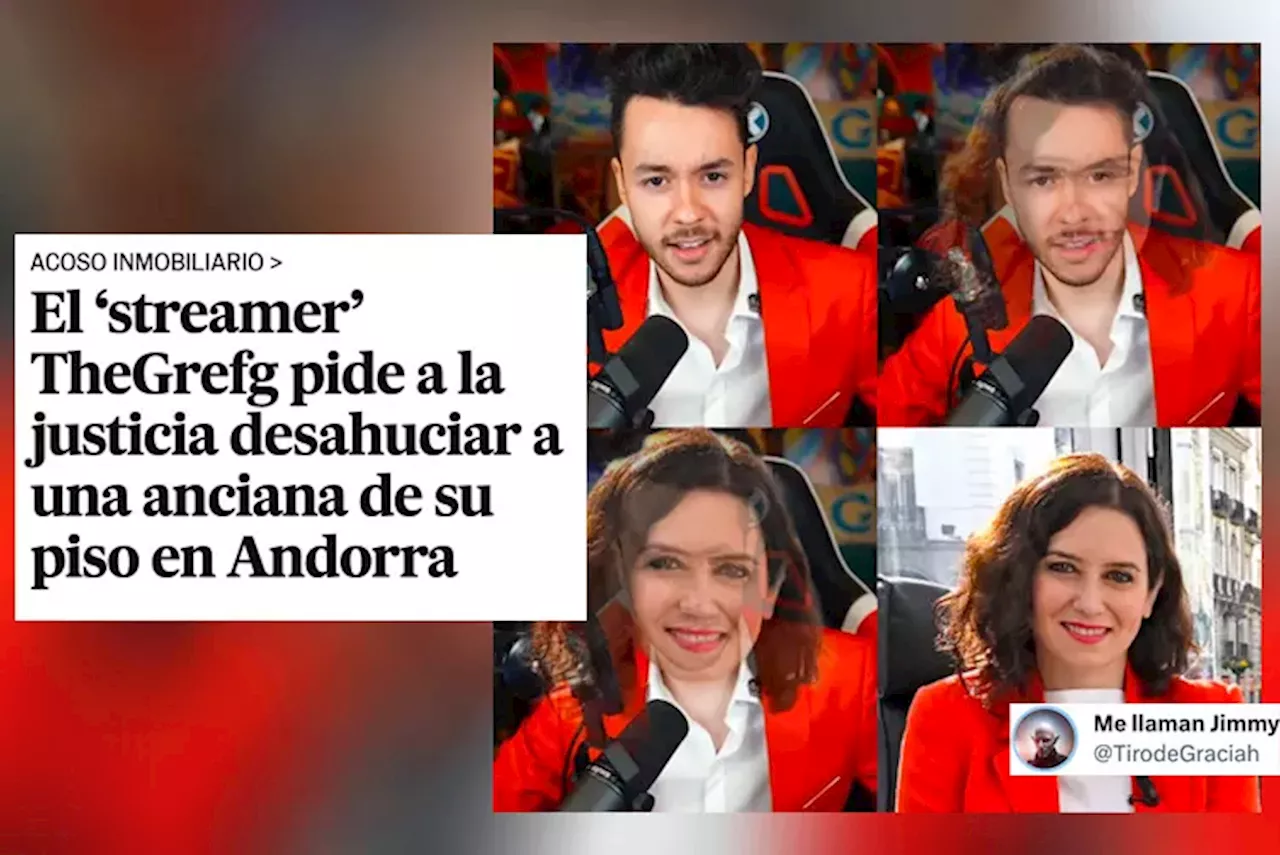 'Los ídolos de la chavalada': críticas al 'streamer' TheGrefg por querer desahuciar a una anciana de 80 años