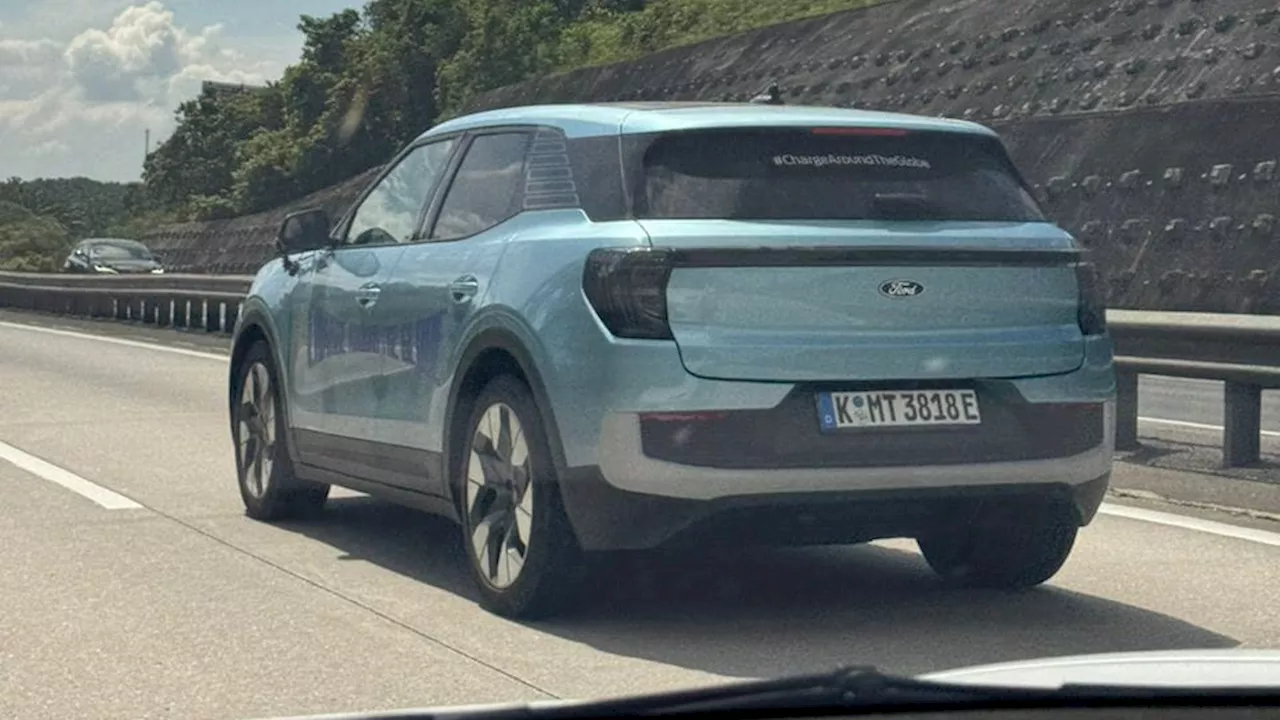 New Ford Explorer Electric Vehicle Spotted in Malaysia