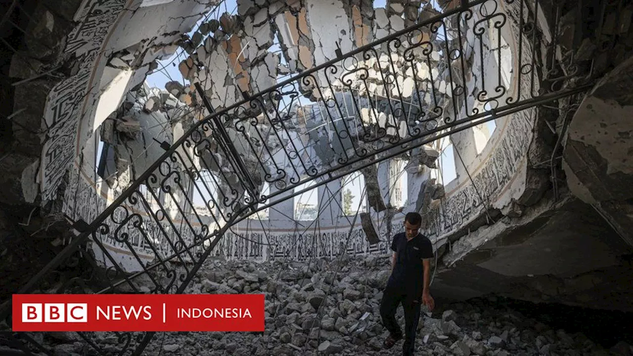 Israel-Palestina: Menghitung penghancuran masjid dan gereja bersejarah di Gaza