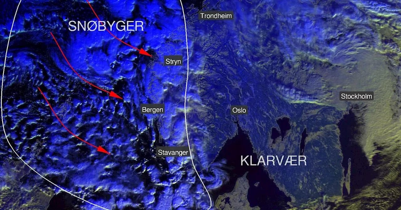 Snøkaos i vest: Oppgraderer farevarsel: