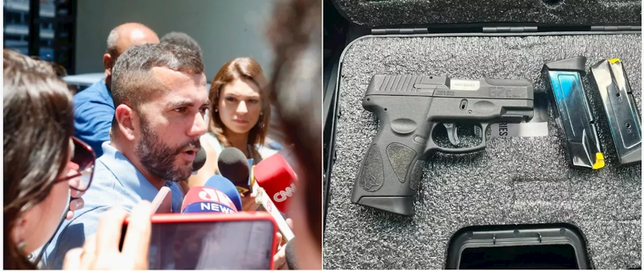 Deputado Carlos Jordy tem arma e outros itens apreendidos em sua casa