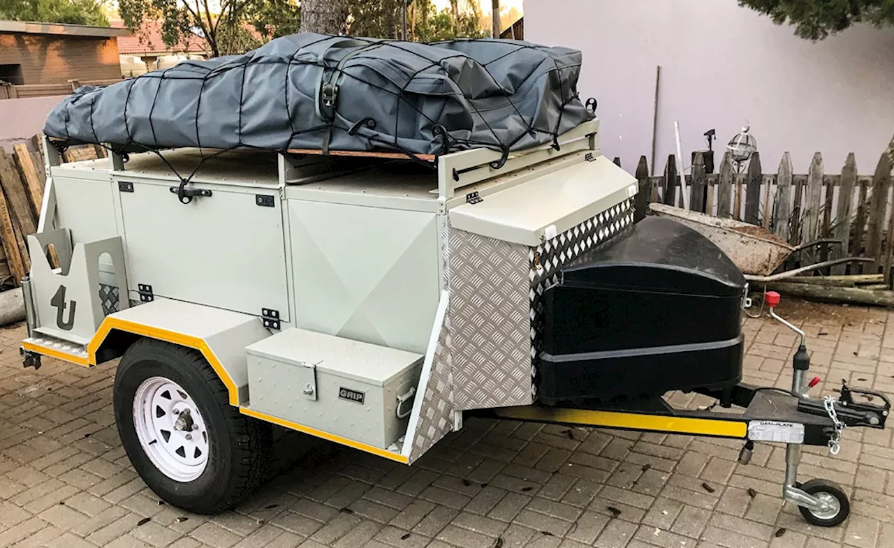 Man Builds His Own Bush Trailer for Family Camping