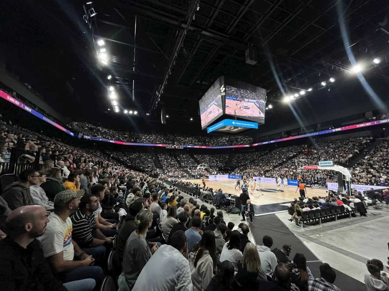 L'ASVEL déplace ses rencontres à l'Astroballe