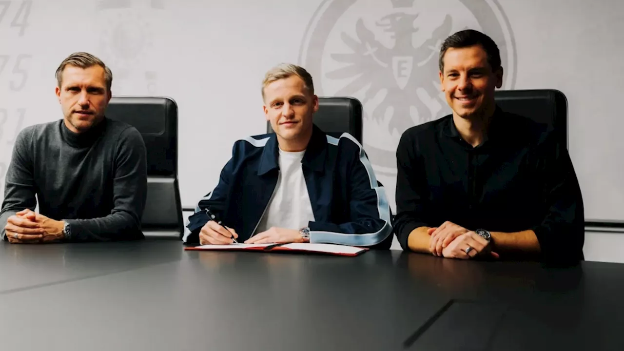 Donny van de Beek naar Eintracht Frankfurt