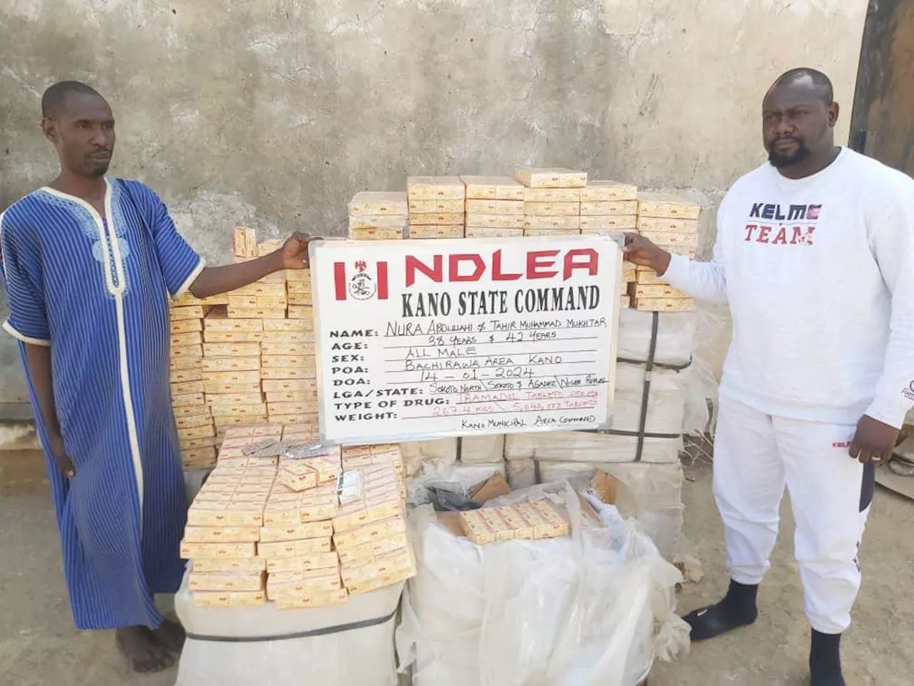 NDLEA intercepts large consignments of cocaine and cannabis at Tincan Seaport