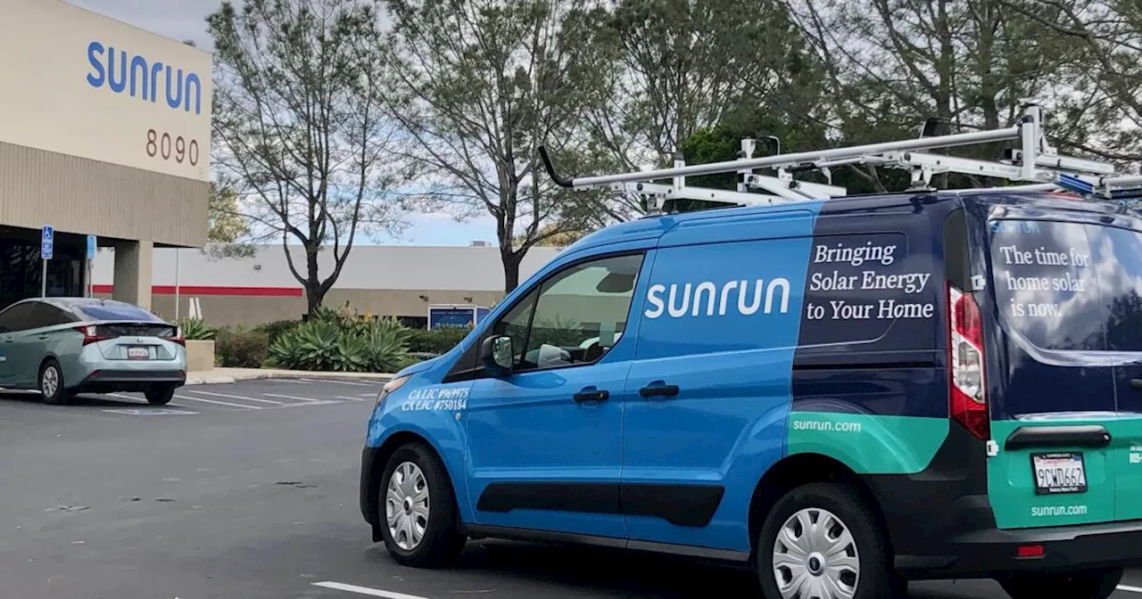 Solar company Sunrun lays off 62 employees in San Diego County