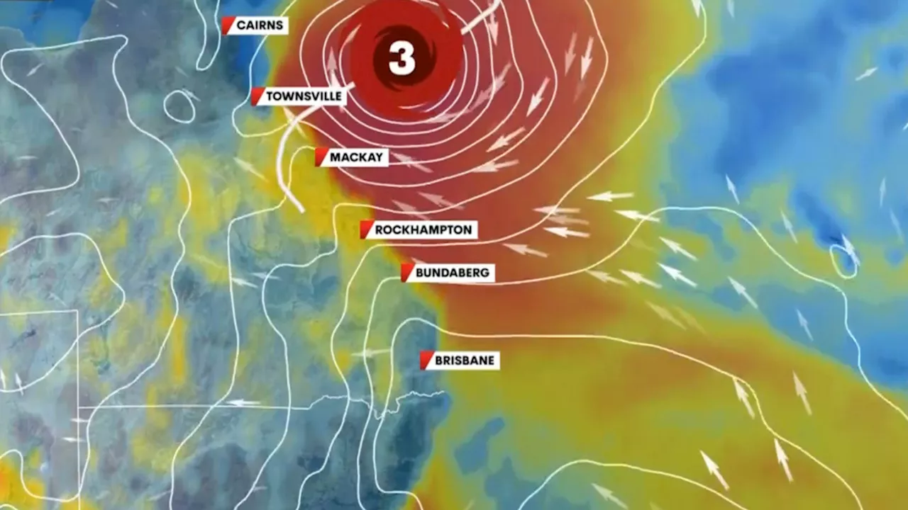 Queenslanders brace for category three cyclone as Kirrily threat looms