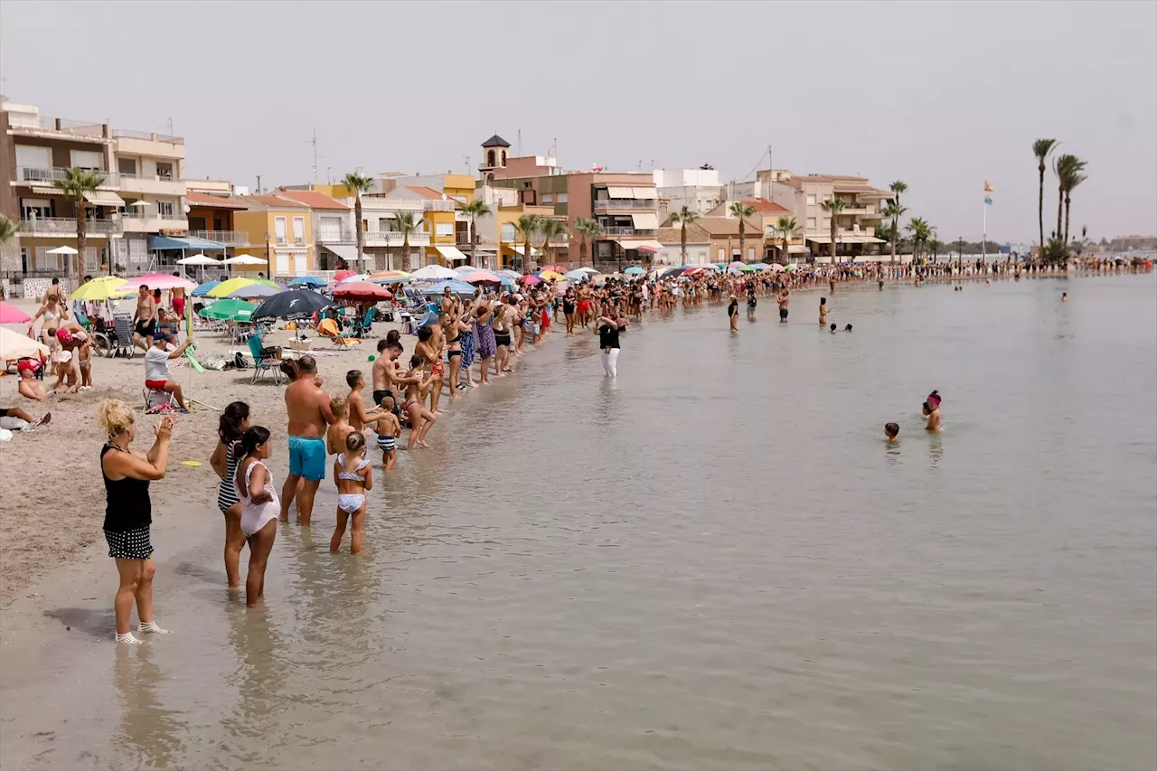 Las playas del Mar Menor presentan las mayores concentraciones de contaminantes emergentes por protectores solares