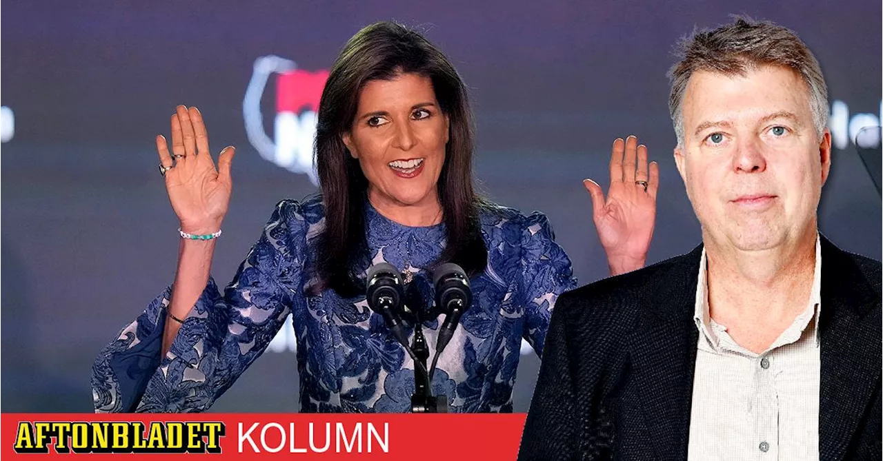 Trump arg över Nikki Haleys beslut att fortsätta sin kampanj