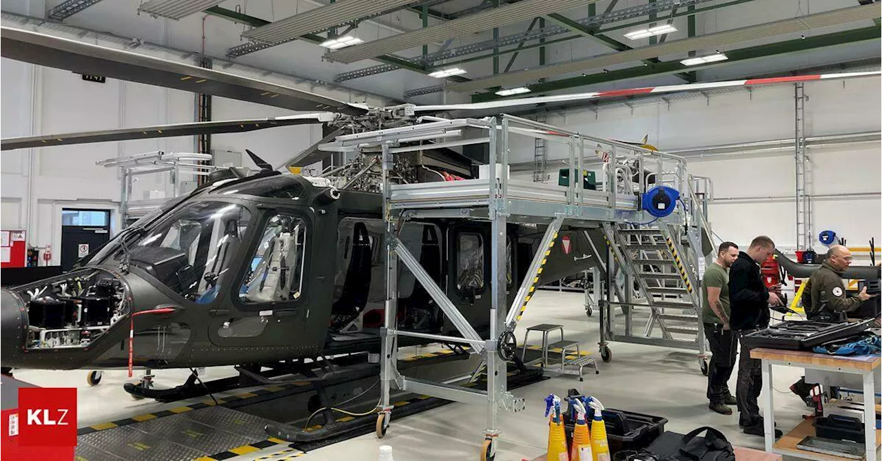 Erste AW169-Hubschrauber von Leonardo in Wartung