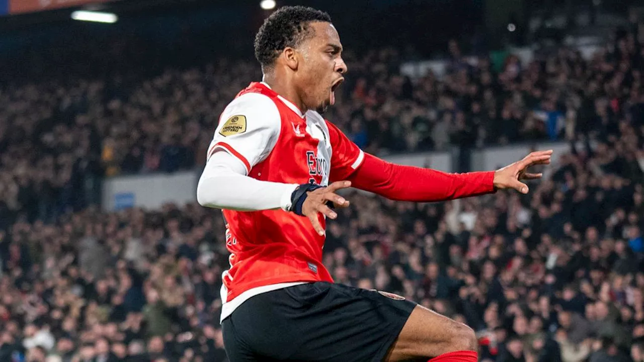 Feyenoord is PSV in de beker wel de baas, Eindhovenaren woedend van het veld