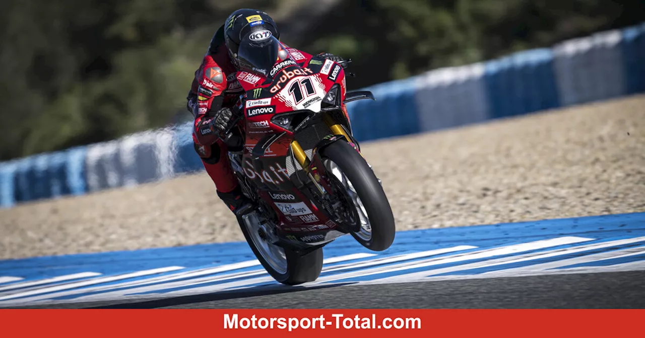 WSBK-Test Jerez (Donnerstag): Bulega vor Rea und Redding, Bautista auf P16