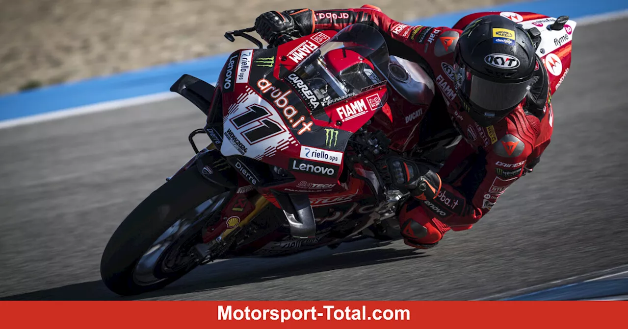 WSBK-Test Jerez (Mittwoch): Bautista mit Rückstand, Bulega und BMW stark!