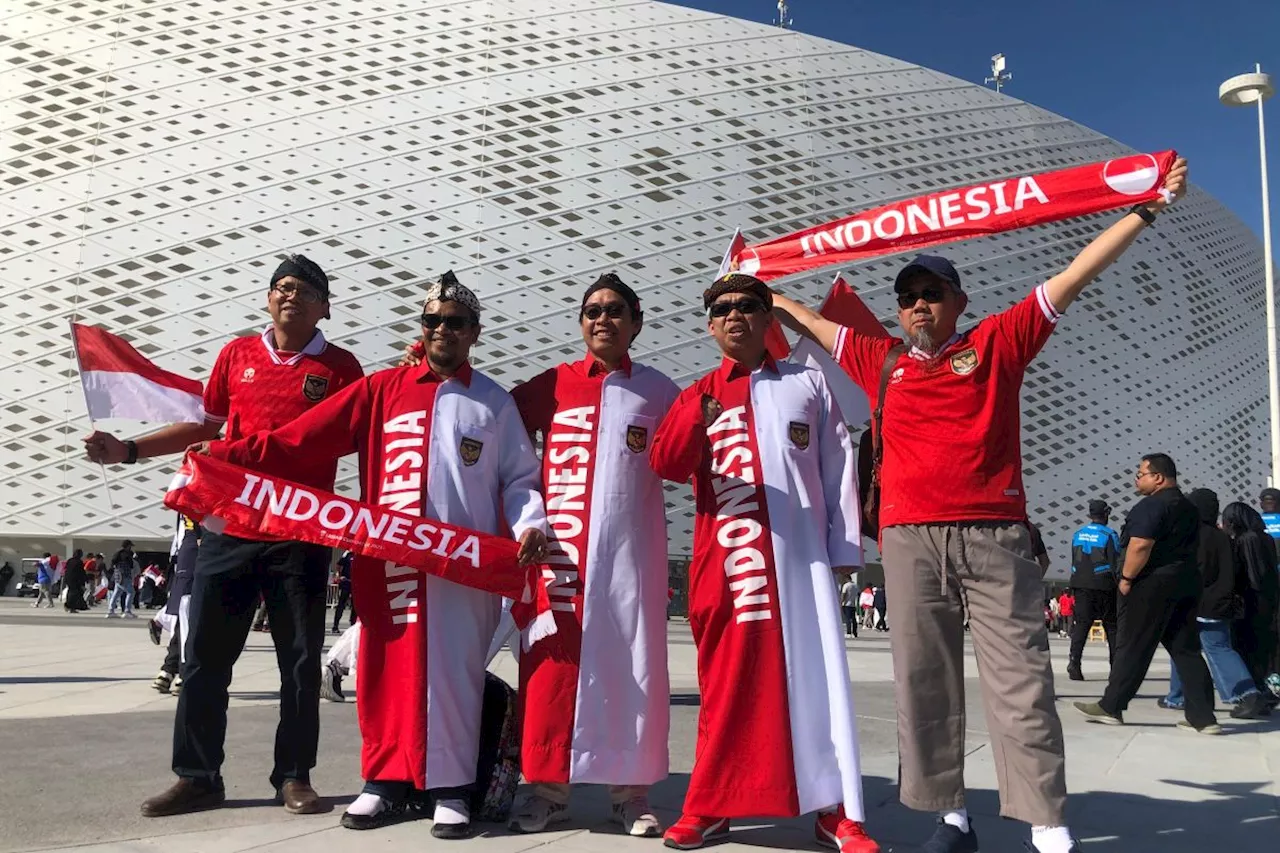 Meriahnya kultur sepak bola diaspora Indonesia di Qatar