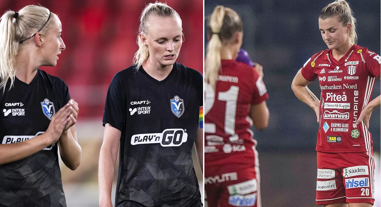 Ansträngt läge för flera singelklubbar i damallsvenskan: 'Tror inte det här kommer hålla så länge till'