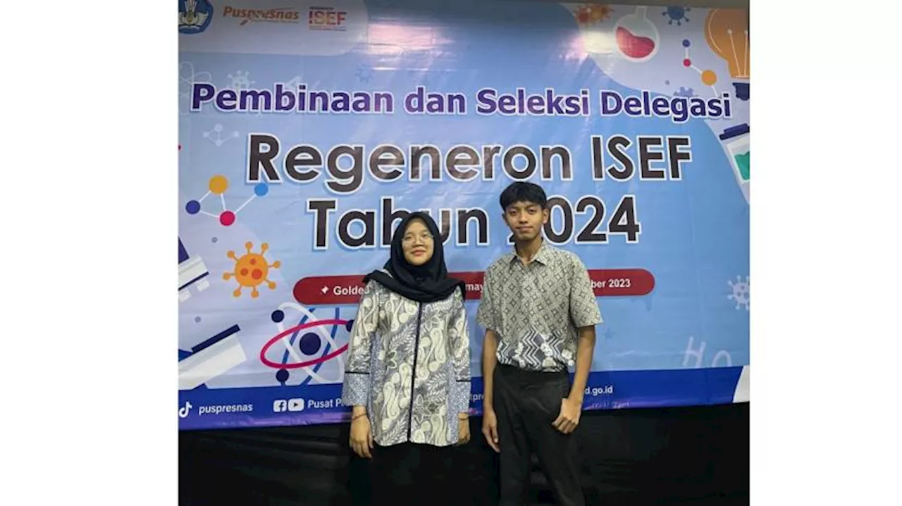 Siswa MAN 2 Tasik Wakili RI dalam Regeneron ISEF 2024 di Amerika Serikat