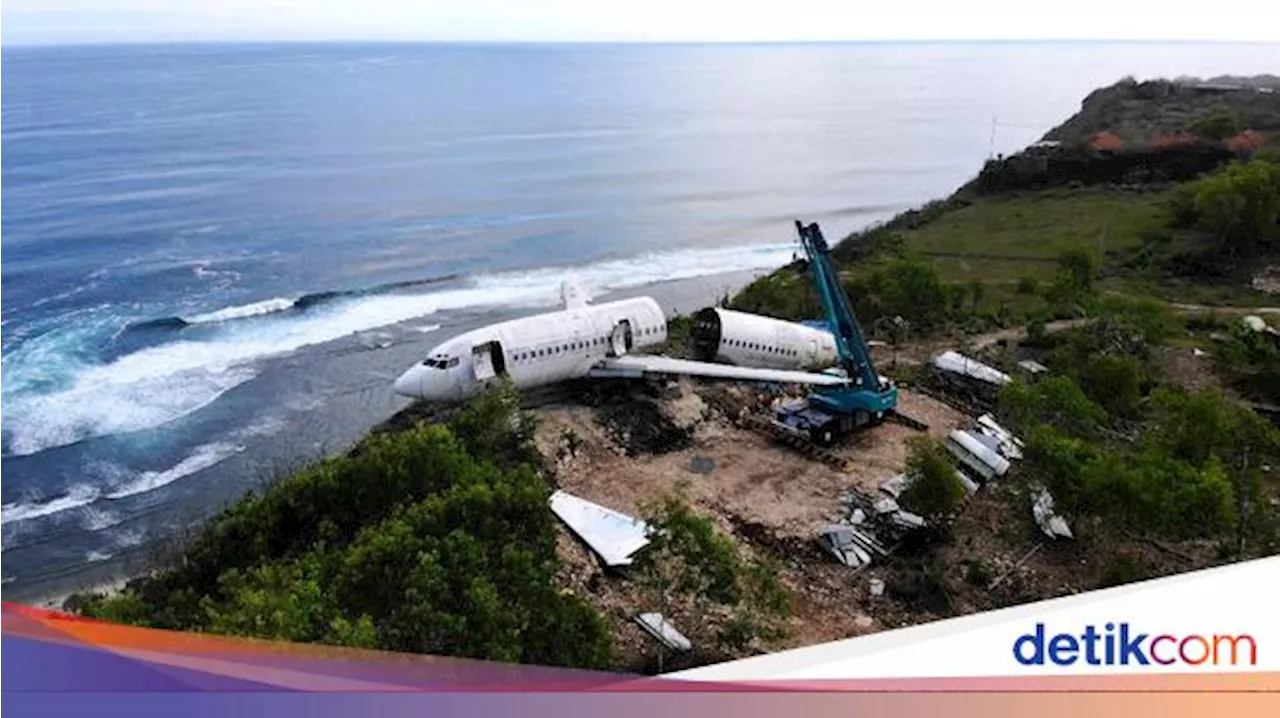 Vila Mewah di Bali Dibangun dengan Menggunakan Bangkai Pesawat