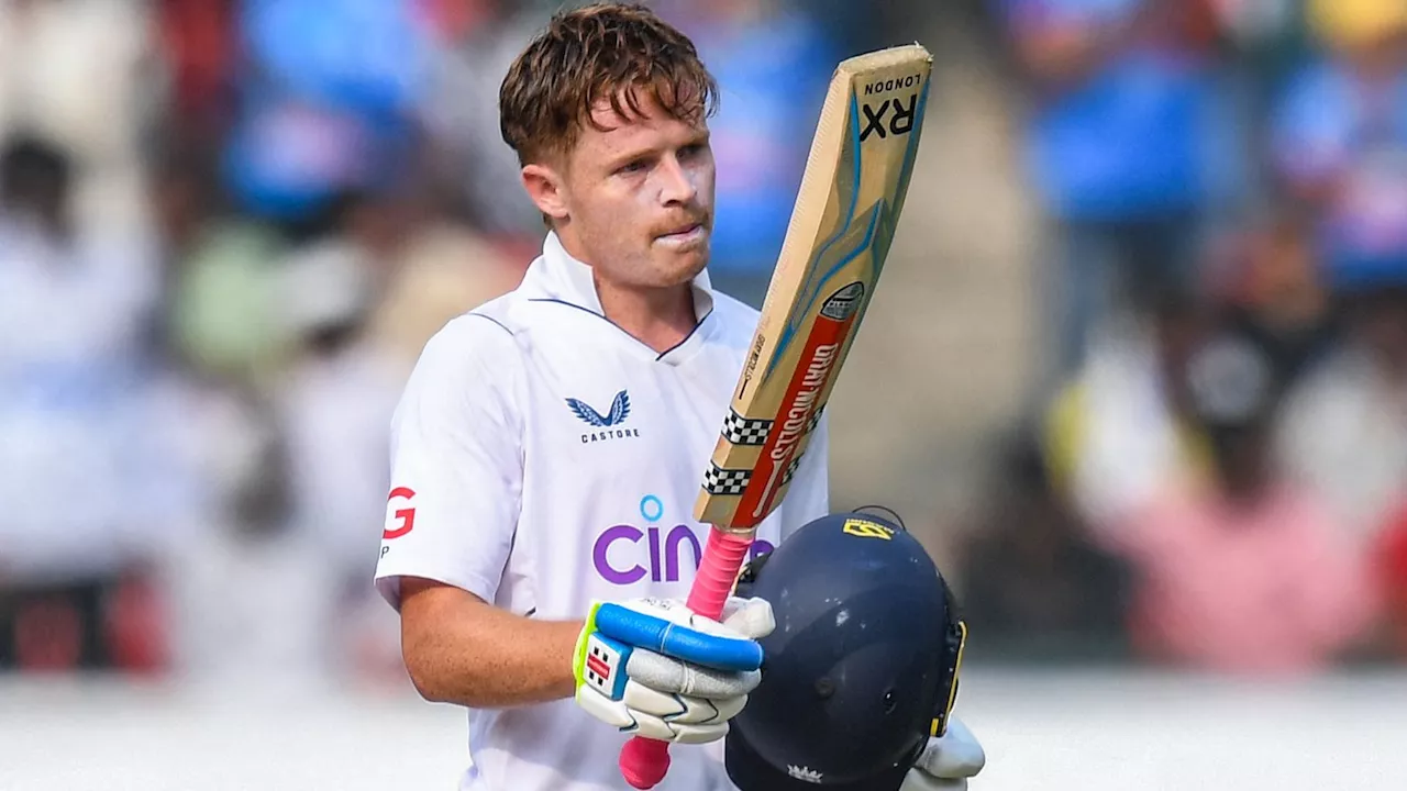 Ollie Pope's century revives England's hope in first Test against India