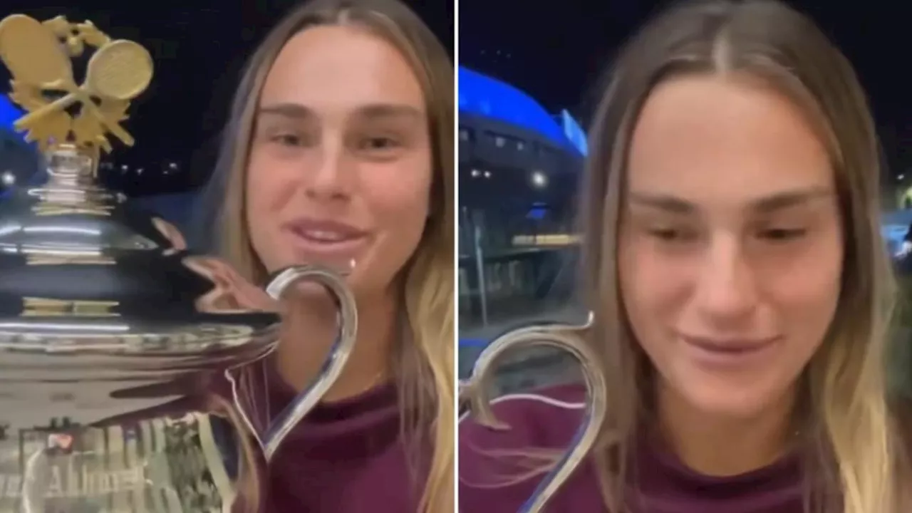 Aryna Sabalenka Apologises to Chinese Fans for Winning Australian Open