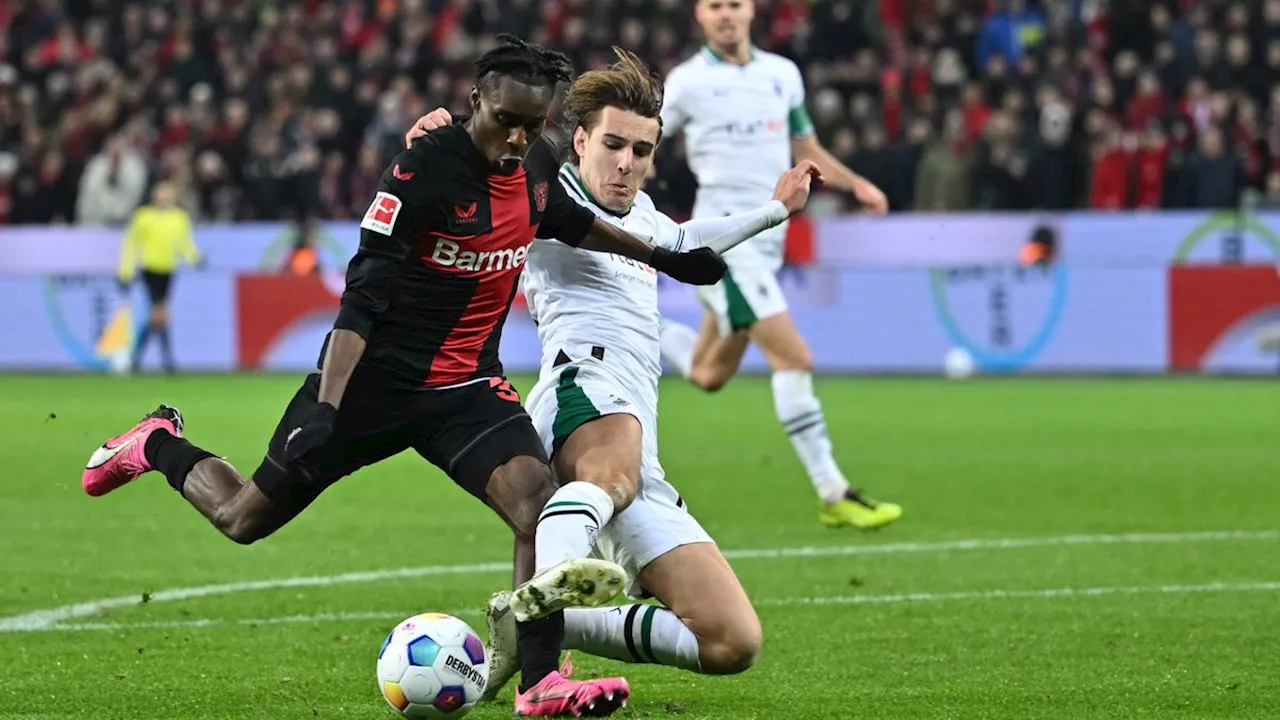 Leverkusen vs. Gladbach: Frimpong verpasst das 1:0