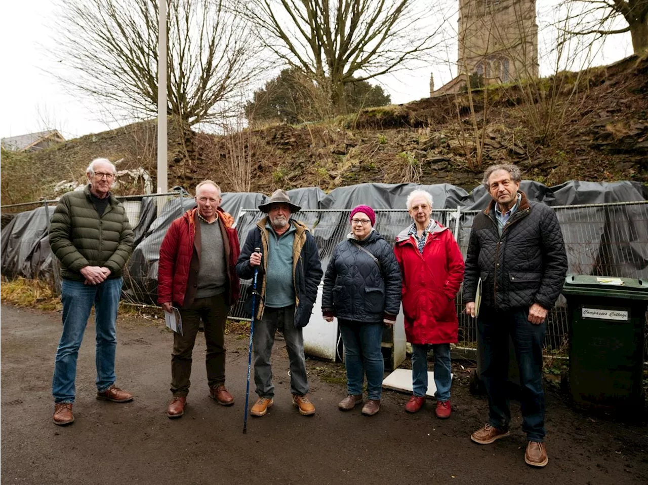 Residents Demand Action After Waiting 11 Years for Town Wall Rebuild