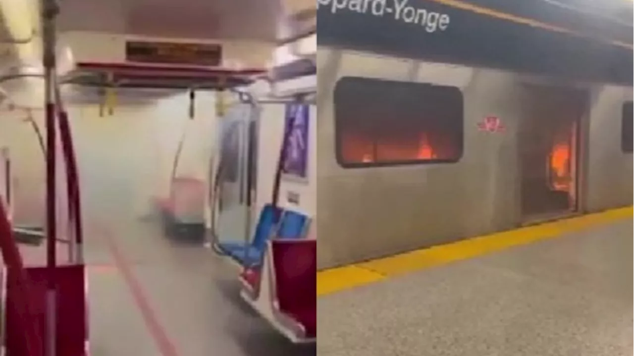 Electric Bike Fire Causes Panic at Toronto Subway Station