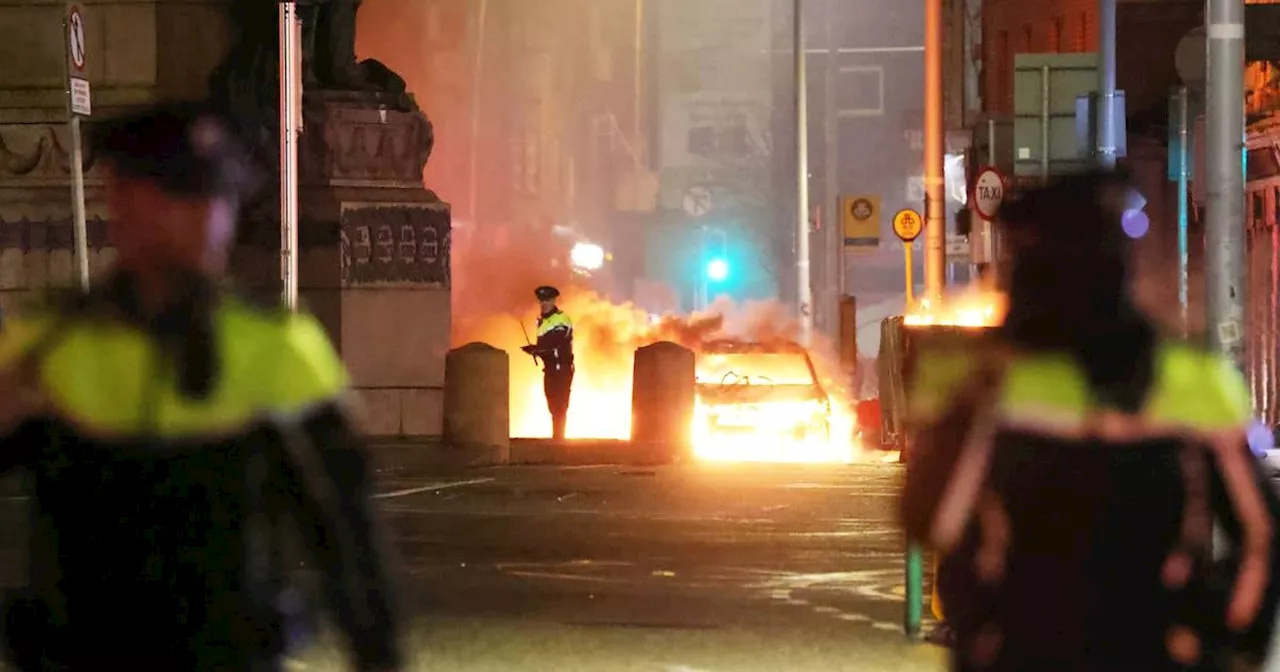 Riots in Dublin city centre after knife attack