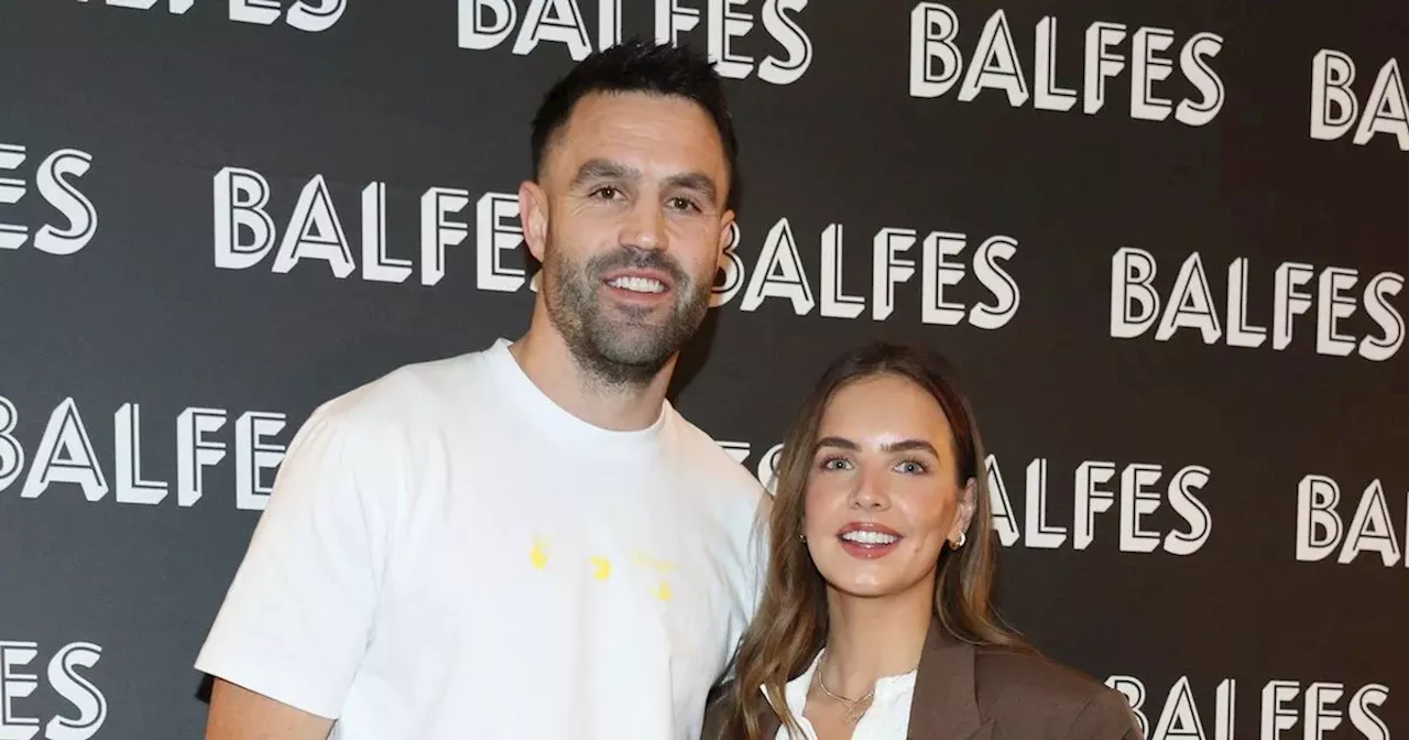 Conor Murray and Joanna Cooper Attend Wellness Event in Dublin