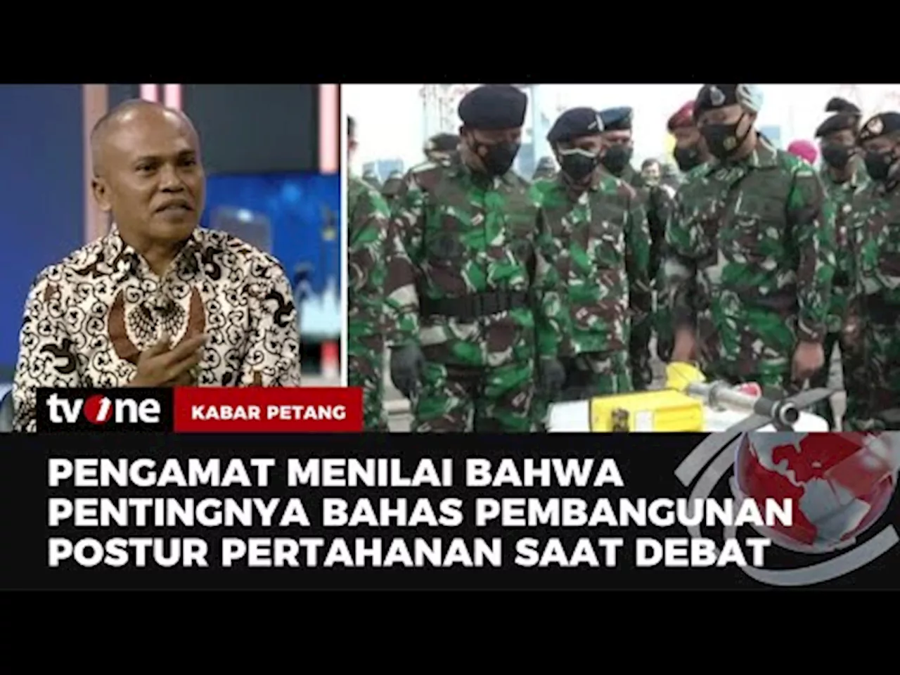 Menanti 3 Capres Adu Gagasan soal Pertahanan dan Keamanan