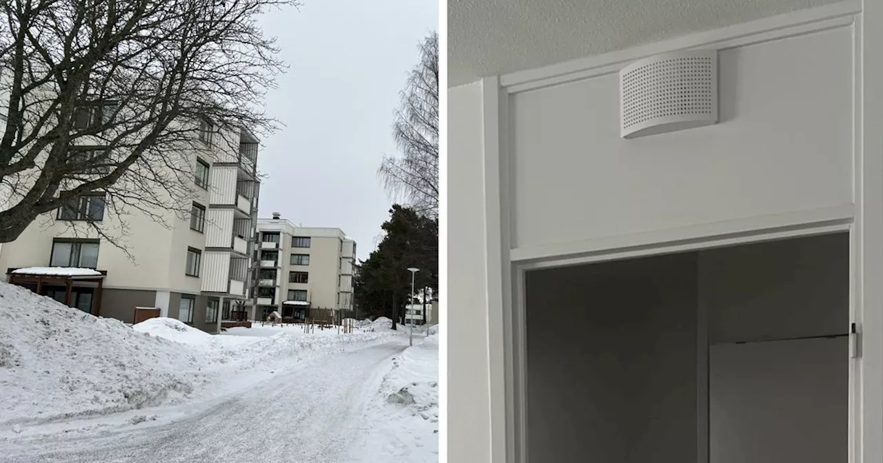 Får in matos och rökelse från grannarna istället för frisk luft