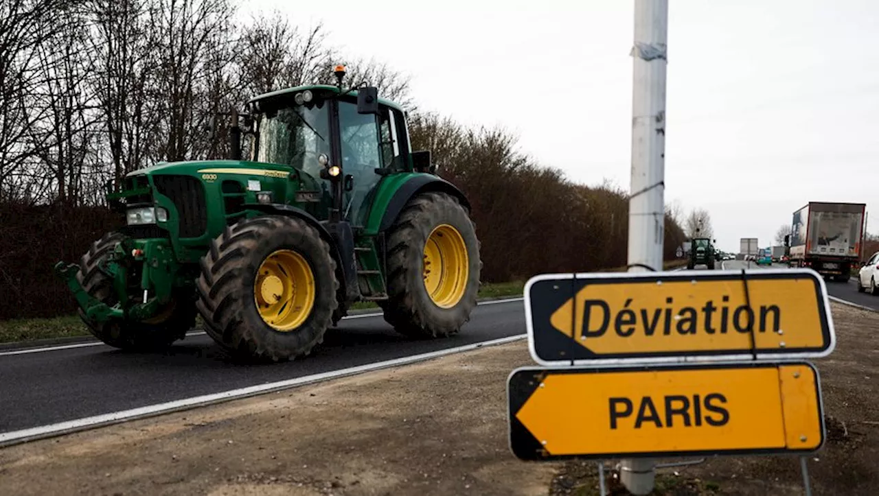 Manifestation des agriculteurs en France