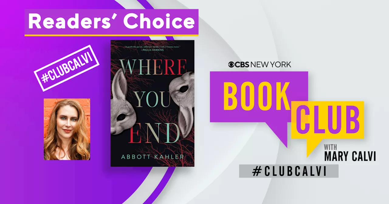 CBS New York Book Club's First Readers' Choice for 2024