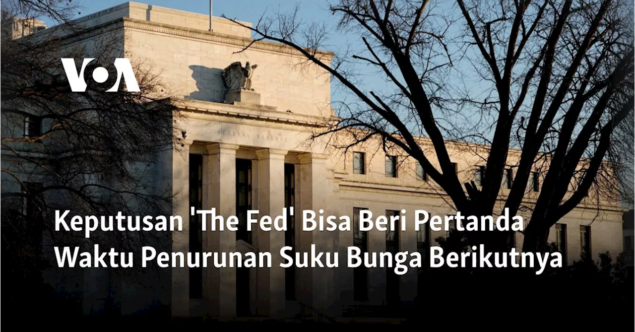 Bank Sentral AS Diperkirakan Pertahankan Suku Bunga Utama