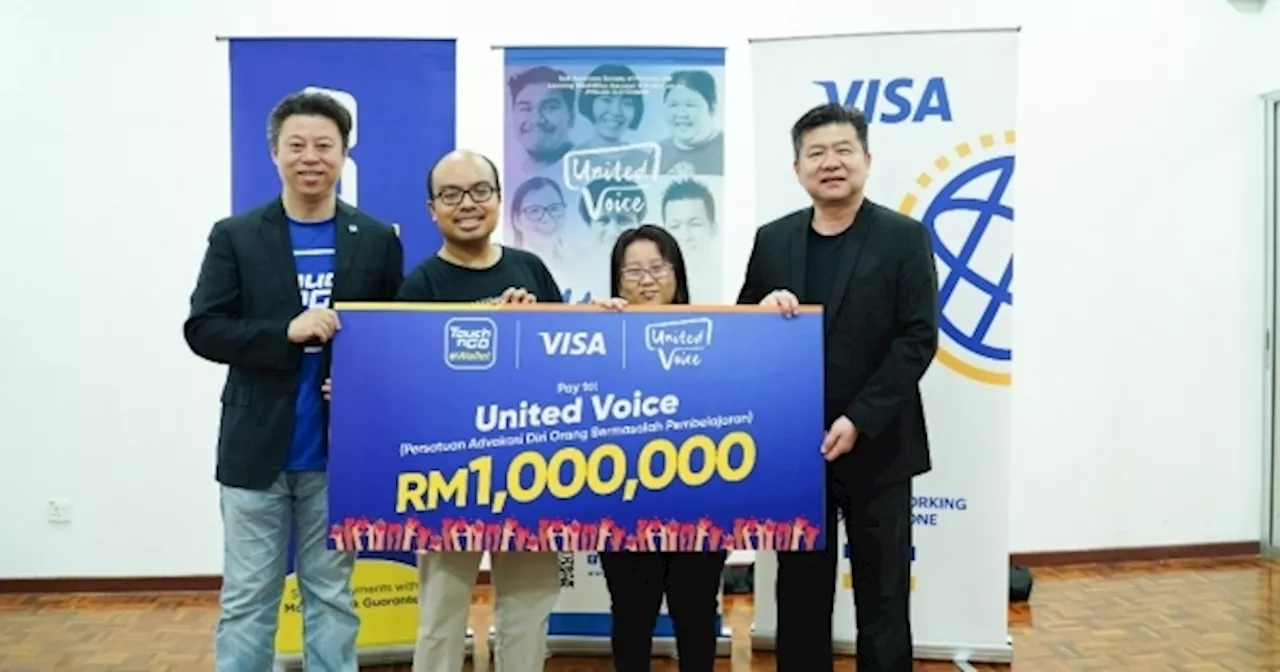 TNG Digital and Visa Donate US$251,000 to United Voice to Empower Individuals with Learning Disabilities