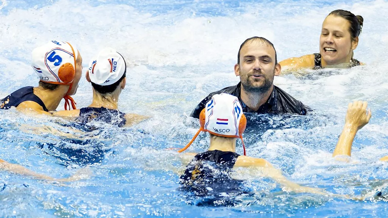 Nederlandse waterpolosters beginnen EK met wedstrijd tegen Kroatië