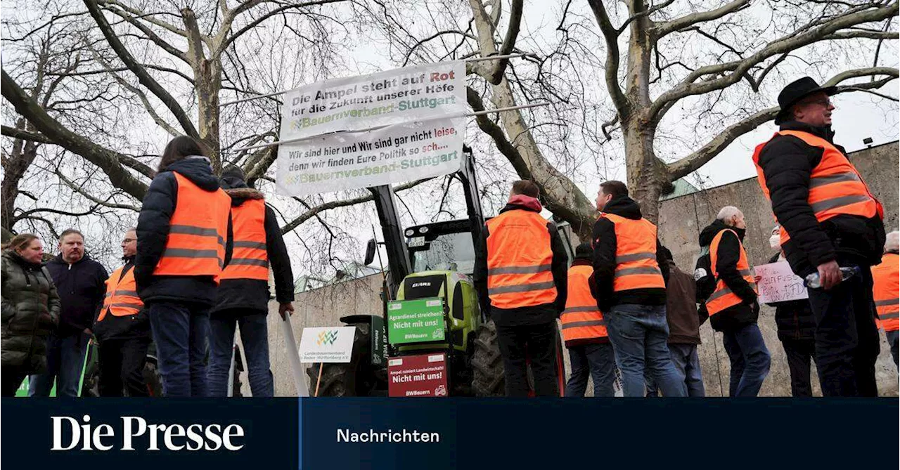 Deutsche Bauernproteste gehen weiter: Behörden fürchten Radikalisierung und Unterwanderung