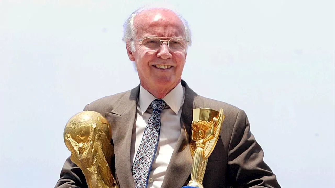 Morre Zagallo, campeão em 4 Copas do Mundo