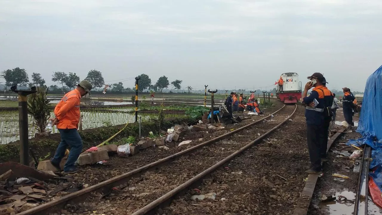 Perbaikan di Jalur Tabrakan KA Turangga dan Commuterline Rampung, PT KA Bandung: Perjalanan Kereta Kembali Normal