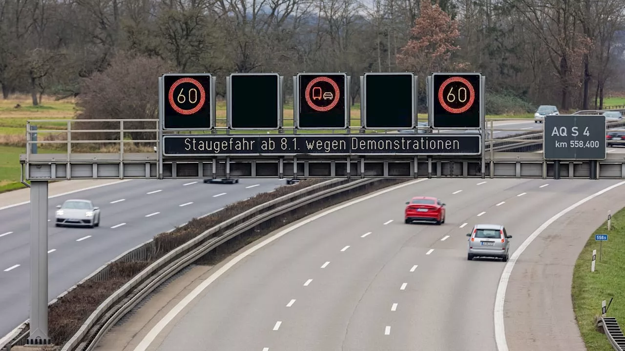 Vor Bauern-Protest: Gericht erlaubt Autobahn-Blockaden