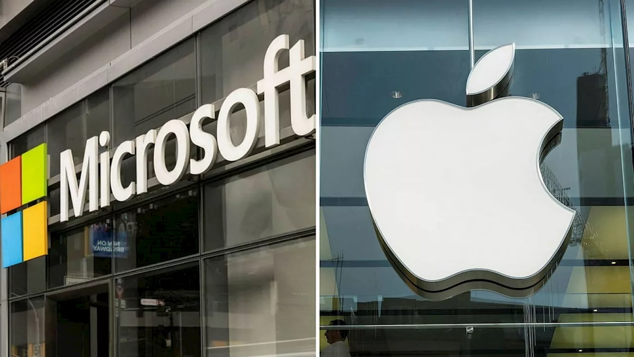 Microsoft kan slå Apple och bli världens största techbolag