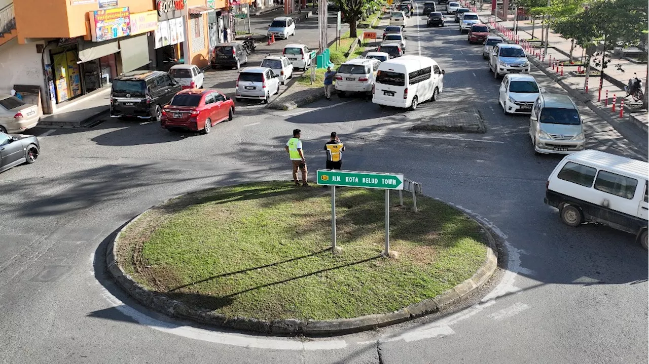 Traffic Demarcations Planned for Roundabouts in Kota Belud