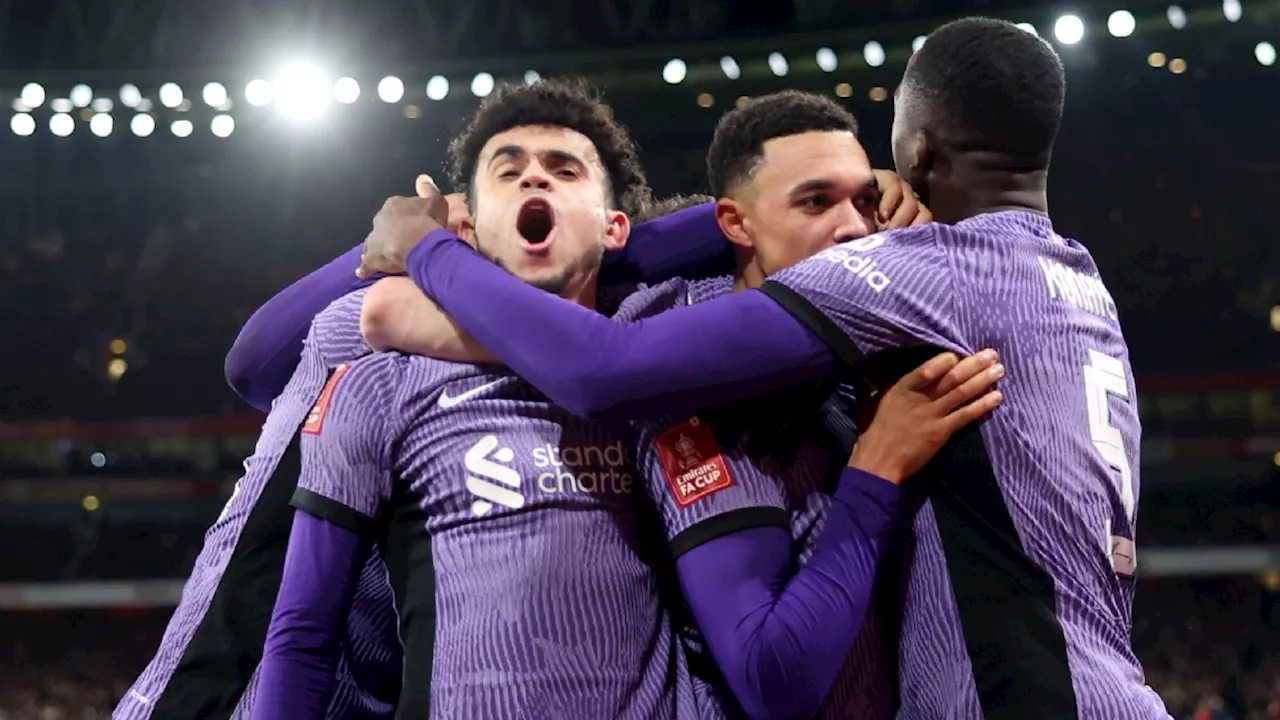 Arsenal is lange tijd veel sterker, maar delft toch onderspit tegen Liverpool