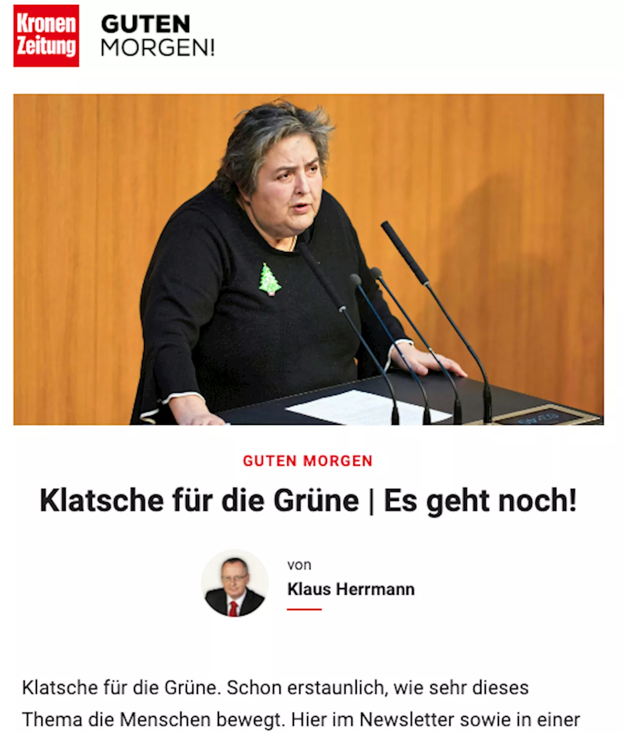 Erlaubent, Radetzkymarsch, sehr woke, bitte!