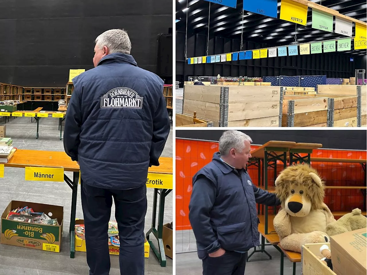 Dornbirn: Die Vorbereitungen für Österreichs größten Flohmarkt laufen wieder