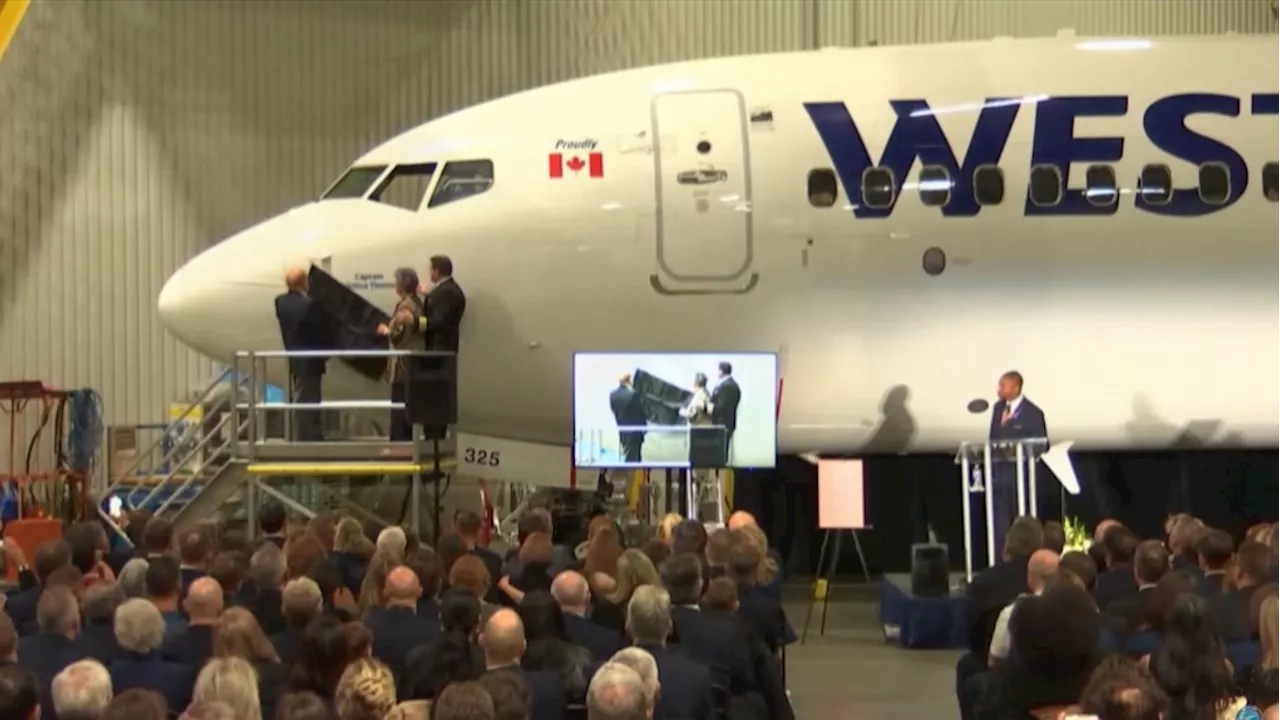 WestJet pilot found dead honored with aircraft dedication